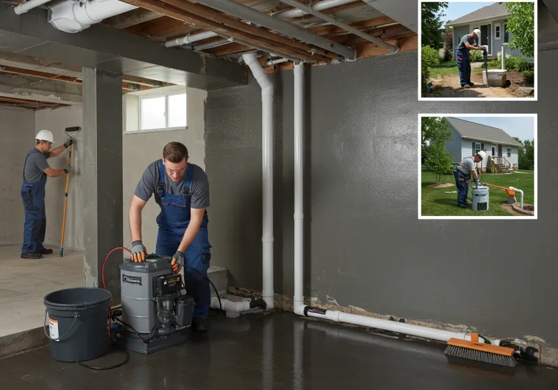 Basement Waterproofing and Flood Prevention process in Tyrone, GA